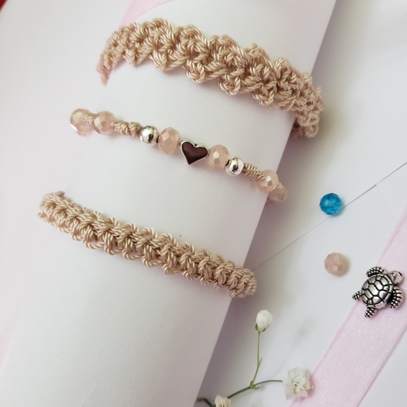 Bohemian almond bracelets trio!♥️🥰🌹 - Picture 2 of 8